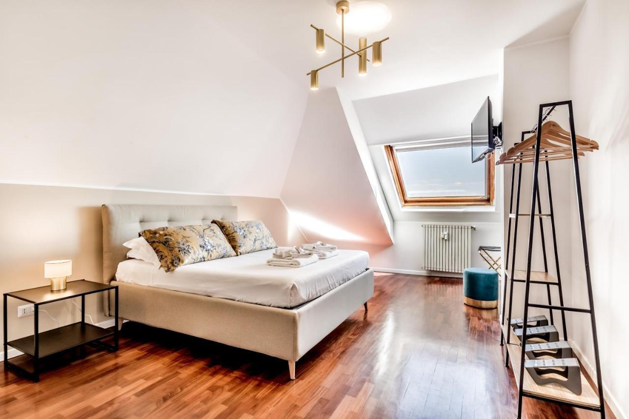 Bbhome Penthouse Bright And Elegant Metro Conca D'Oro Rom Exterior foto